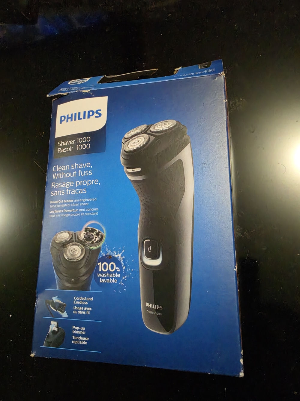 Philips Shaver 1000 Electric Shaver - S1332 - New Open Box